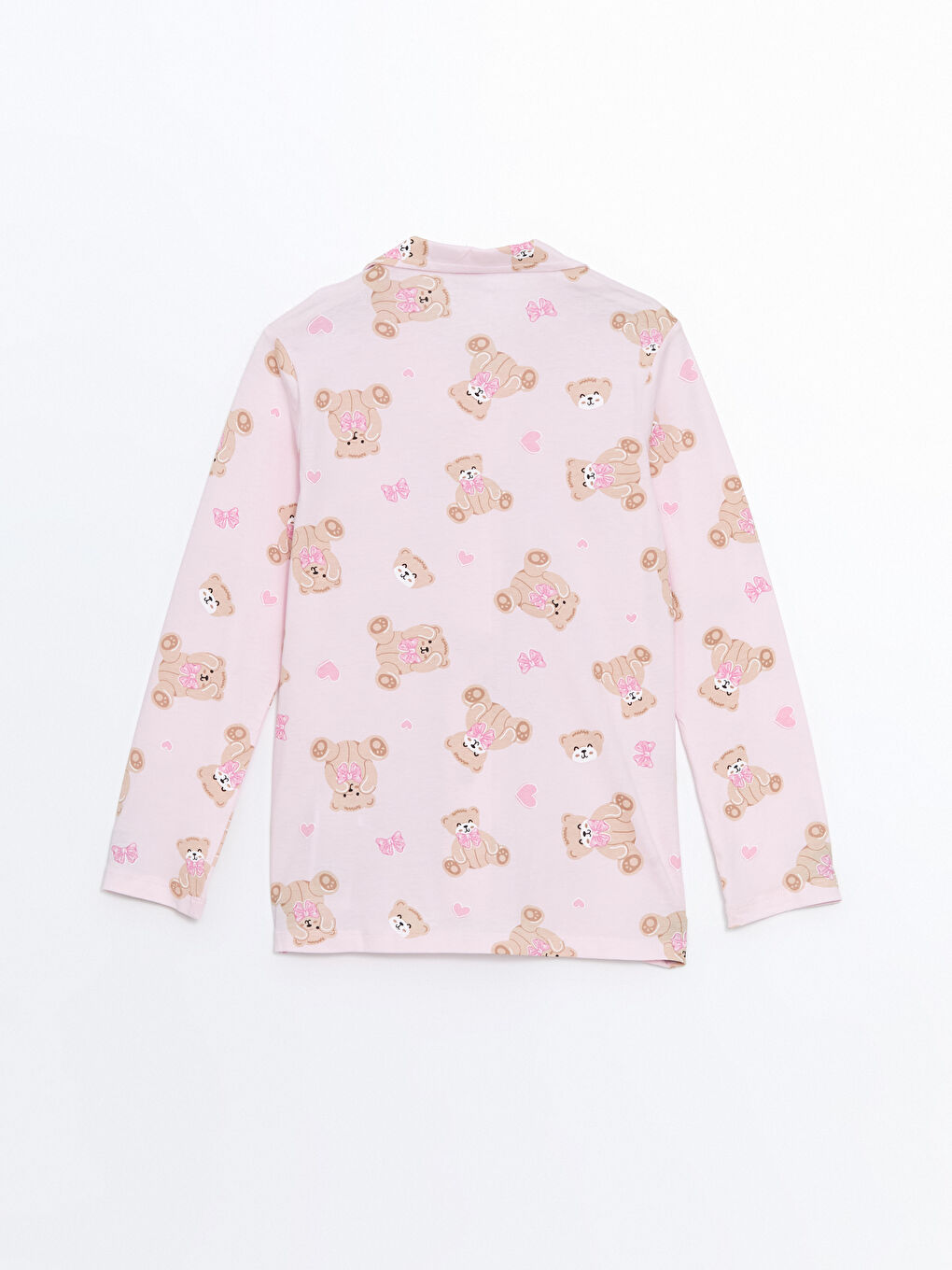LCW Kids Kragenhals Pyjama-Set für Mädchen -W4EO82Z4-LT9