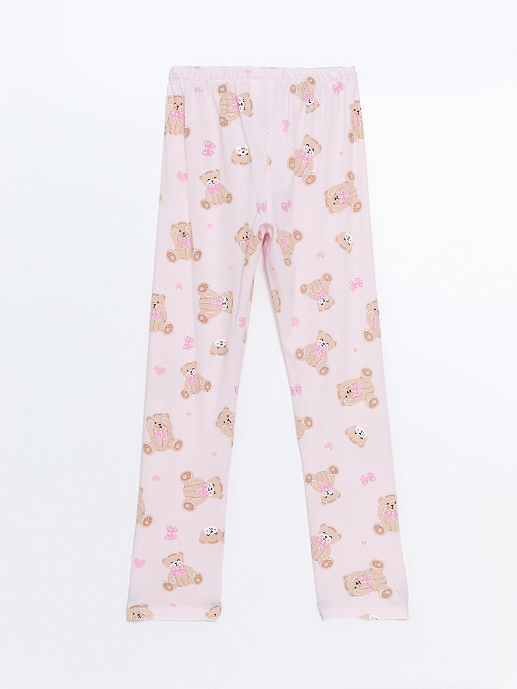 LCW Kids Kragenhals Pyjama-Set für Mädchen -W4EO82Z4-LT9