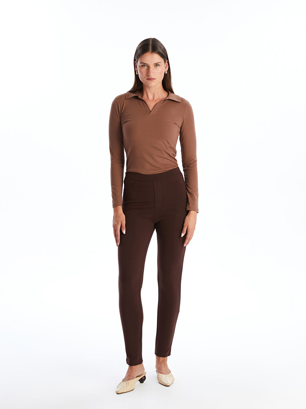 Extra Slim Fit Women's Trousers -W4EP05Z8-JTW