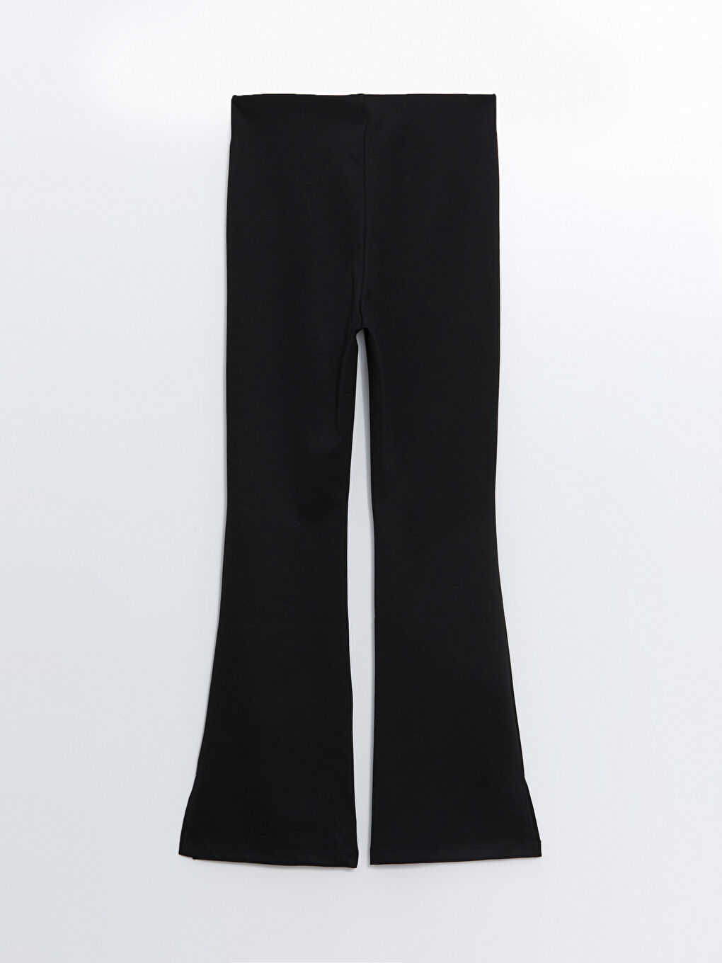 LCW Modest Women's Trousers with Elastic Waist and Flared Leg -W4EP34Z8-RQL
