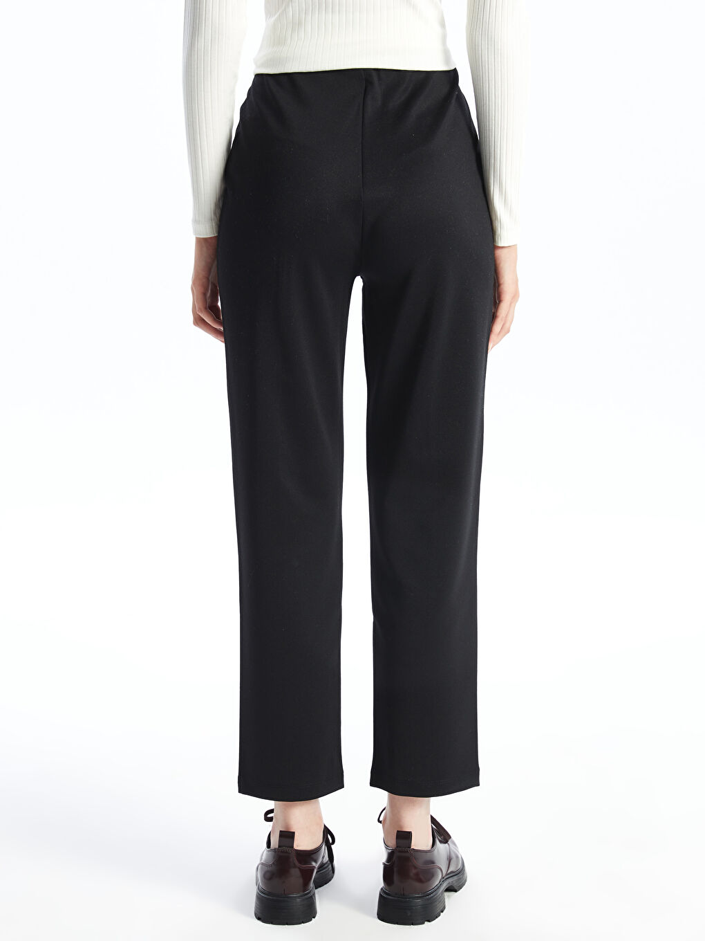 Slim Fit Women's Trousers-3