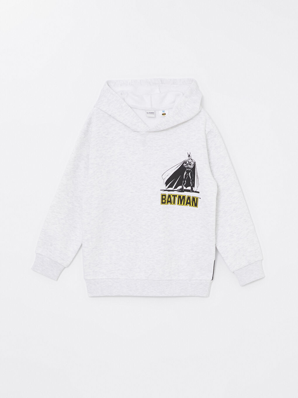 LC Waikiki Hooded Batman Printed Boys' Thick Sweatshirt -W4EP40Z4-LAK