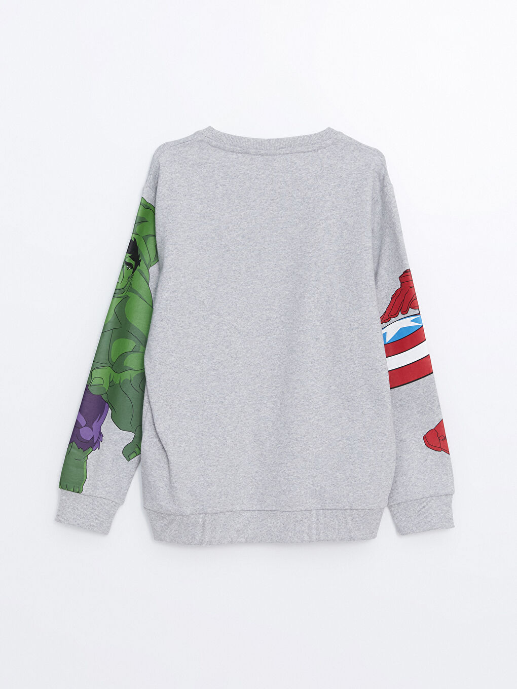 LCW Kids سویتشێرت یه‌خه‌ خڕ چاپکراوی هۆڵک بۆ کوڕان -W4EP44Z4-LAK