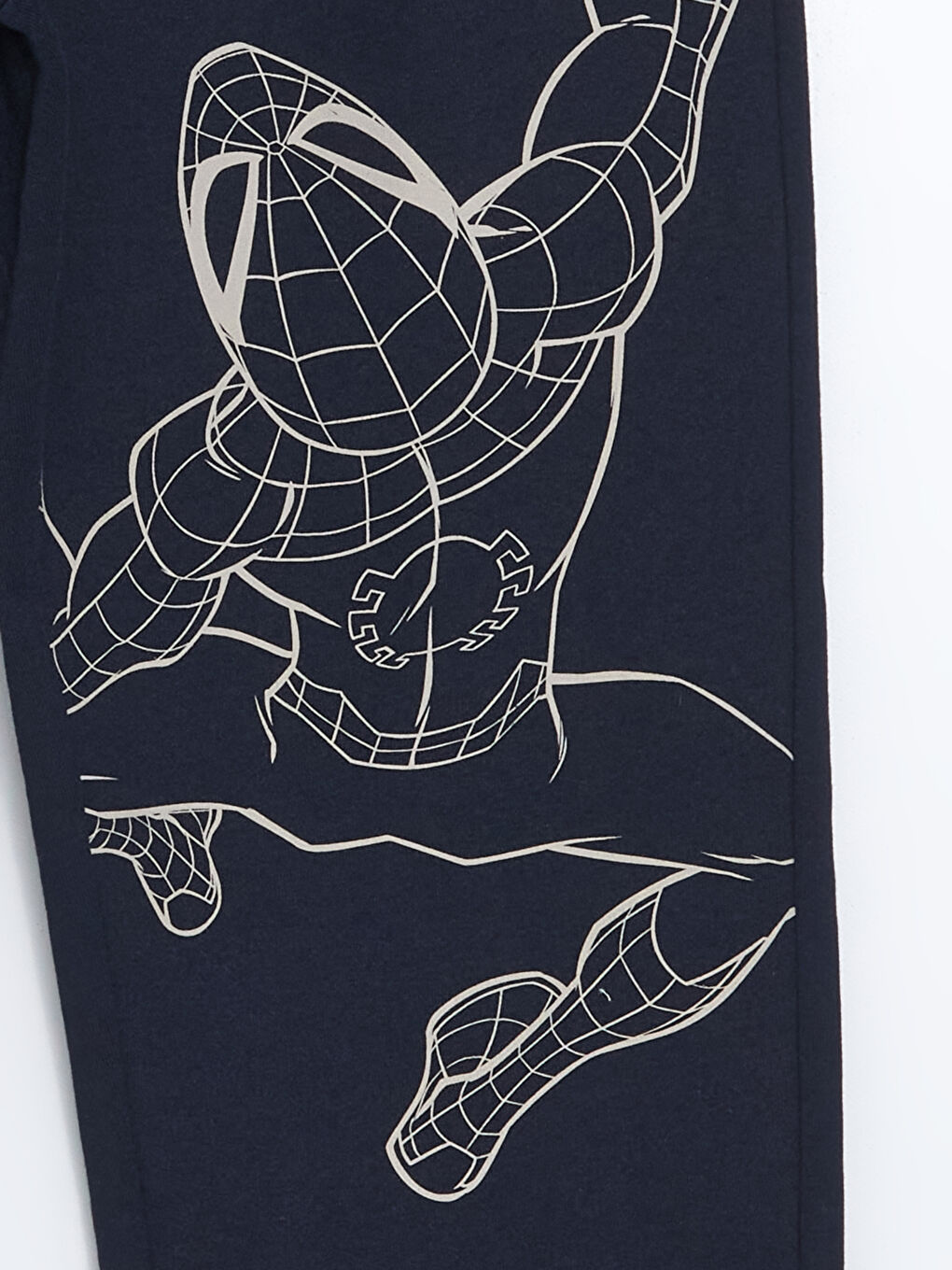 Pantalon de survêtement jogger imprimé Spider-Man à taille élastiquée pour garçons-1