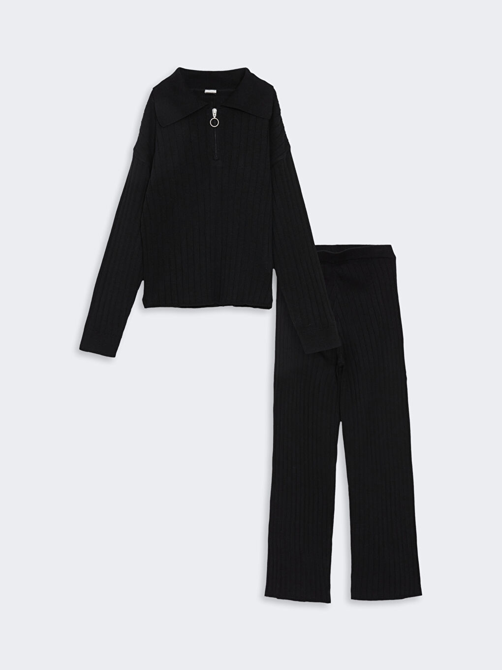 LCW Kids Rollkragen-Strickpullover und Hose für Mädchen -W4EP93Z4-CVL