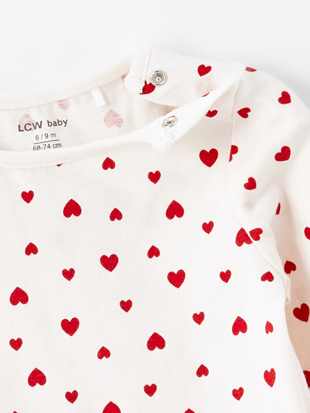 Crew Neck Printed Baby Girls' Pyjama Set-2