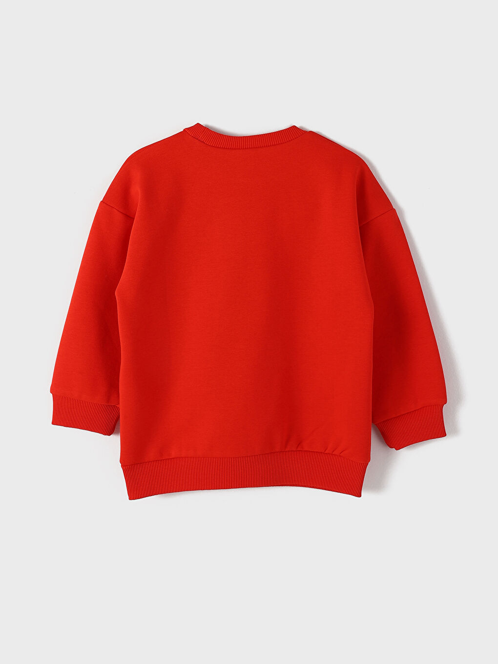 سويت شيرت ياقة دائرية مارفل مطبوع كم طويل للأولاد الرضع-1