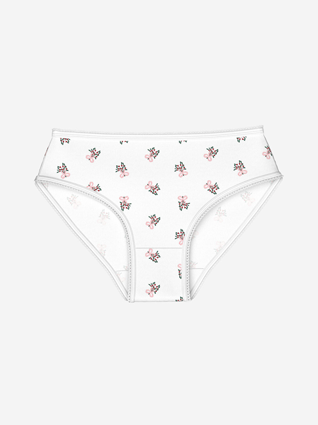 Printed Baby Girls' Knickers with Elastic Waistband 3-Pack-5