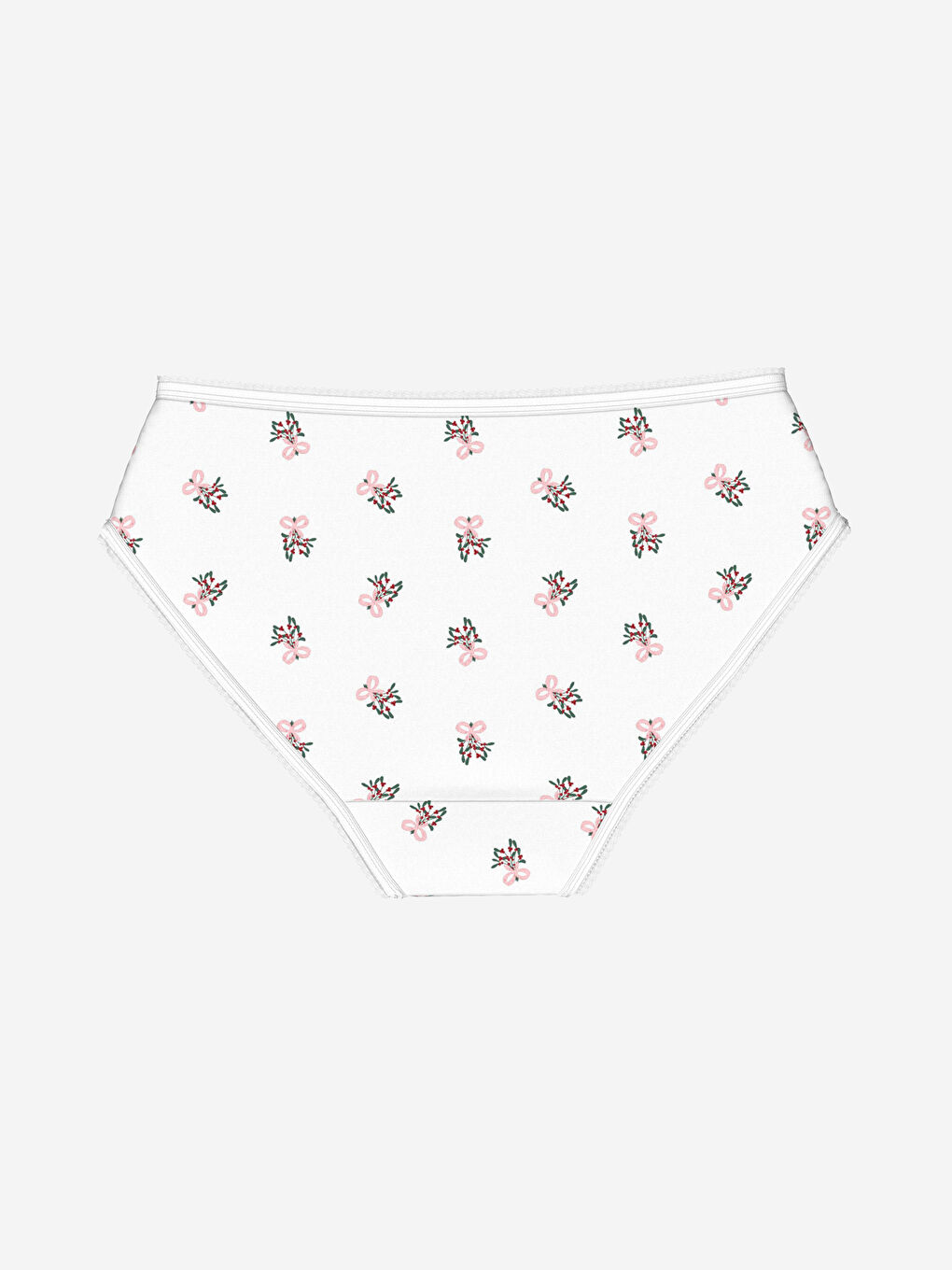 Printed Baby Girls' Knickers with Elastic Waistband 3-Pack-6
