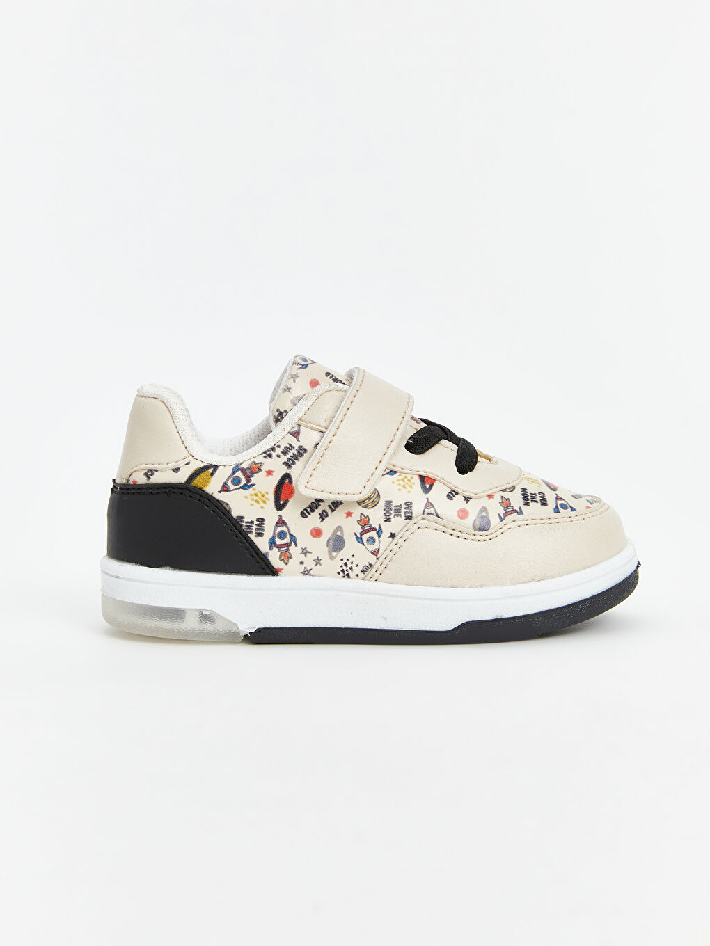 Printed Light-Up Sole Baby Boys' Sneakers-2
