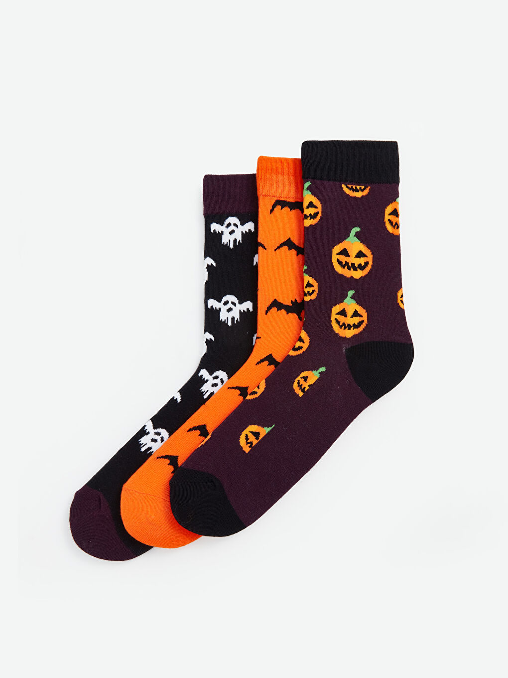 LCW ACCESSORIES Halloween-Themen Knöchelsocken für Herren 3er-Pack -W4ER56Z8-K00