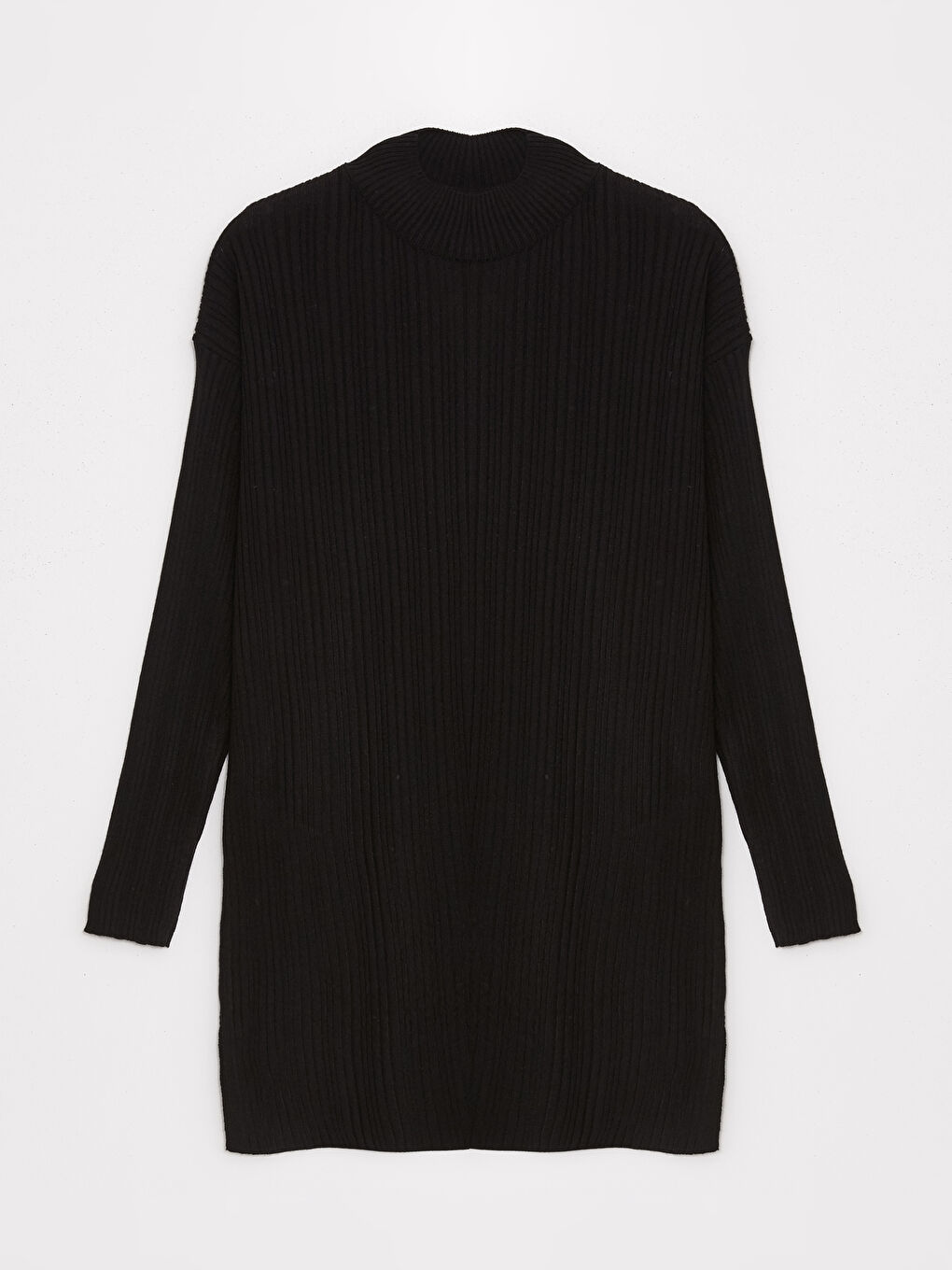 Funnel Neck Women's Knitwear Tunic -W4ES04Z8-RQL