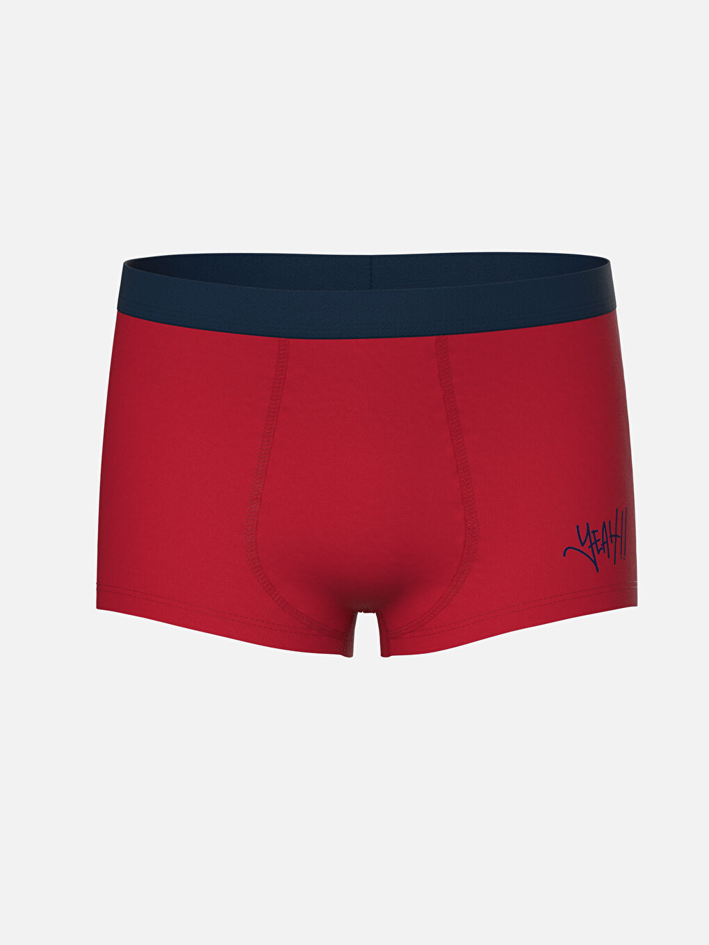 Kırmızı Baskılı Erkek Çocuk Boxer