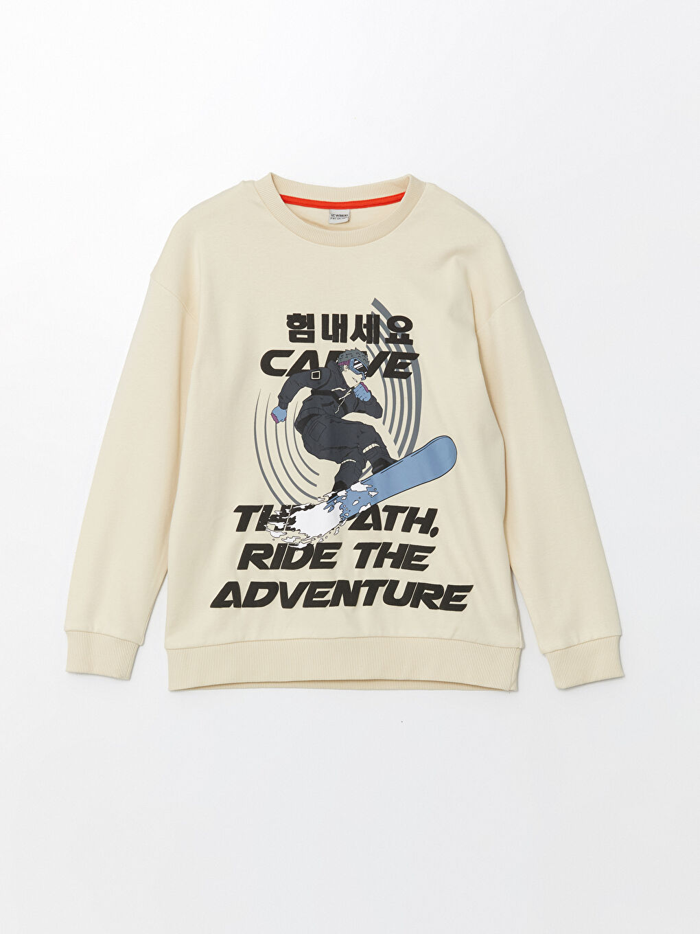 LC Waikiki Crew Neck Boys' T-Shirt -W4ES90Z4-FT0