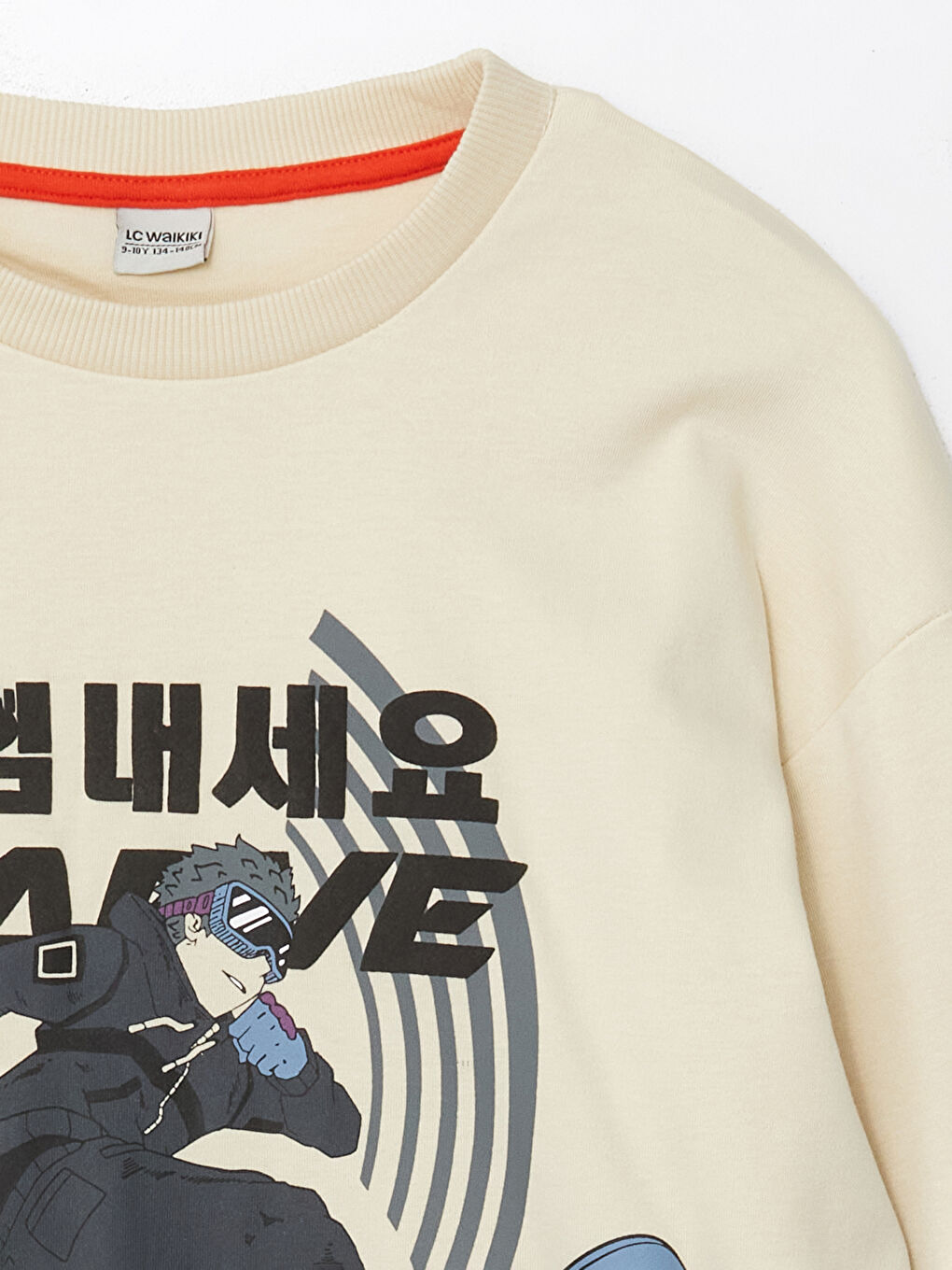 LC Waikiki Crew Neck Boys' T-Shirt -W4ES90Z4-FT0