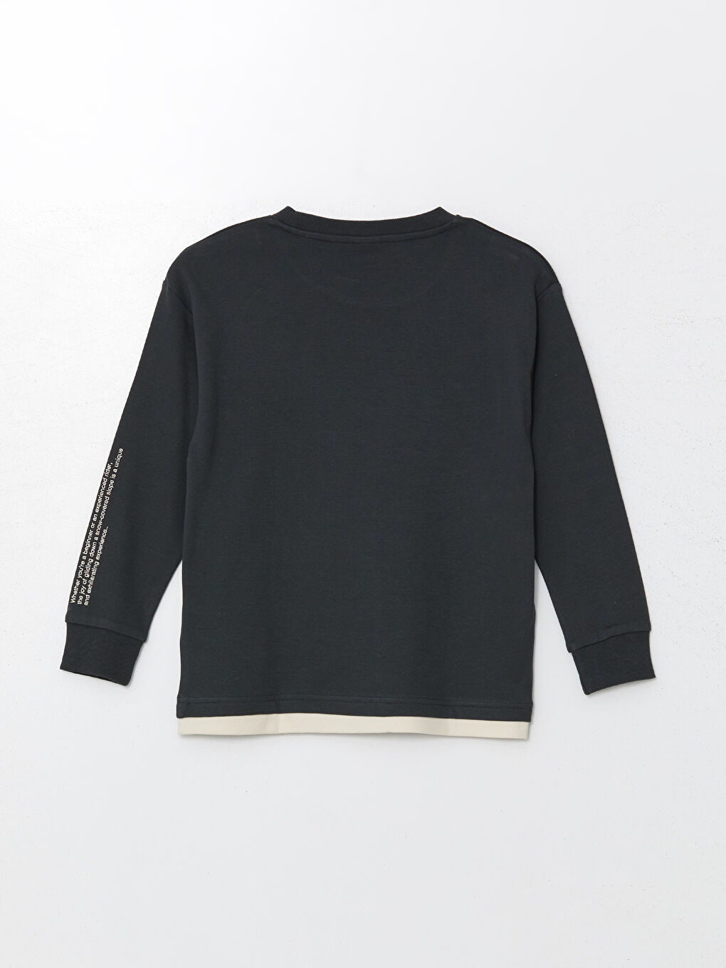 Crew Neck Printed Boys' T-Shirt -W4ES93Z4-R4W