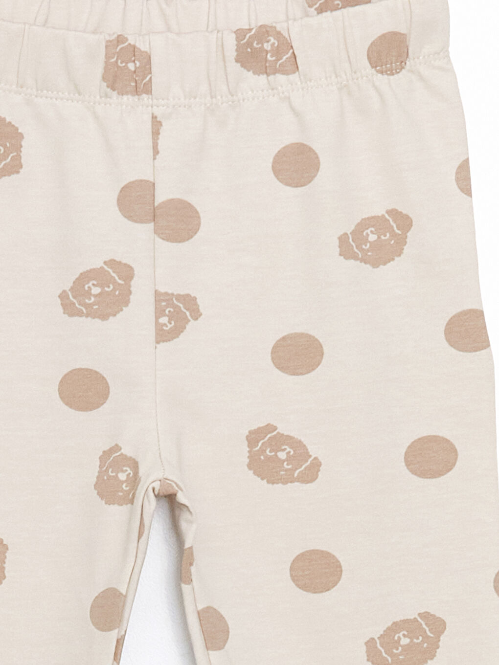 Elasticated Waist Printed Girls Leggings Pants 2 Pack-4