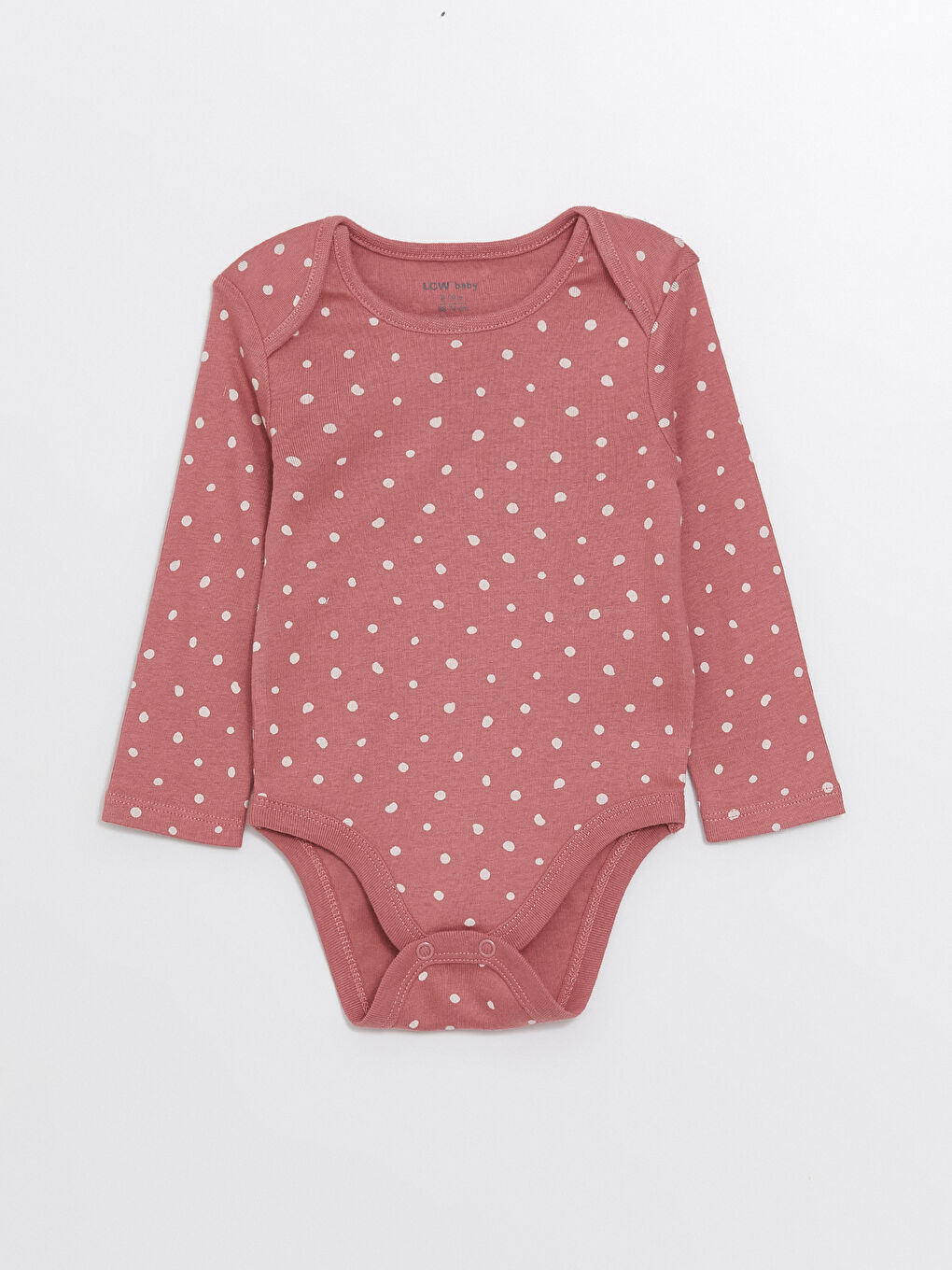 Crew Neck Floral Baby Girls' Snap Bodysuit 3-Pack -W4EU12Z1-LQB