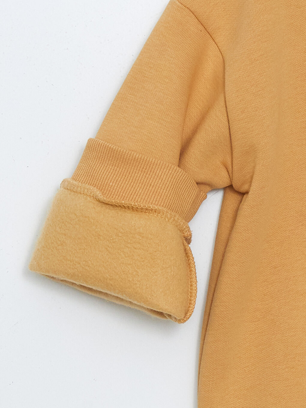 سويتشيرت كم طويل مطبوع بياقة دائرية للبنات وبنطلون ضيق - مجموعة من قطعتين-5