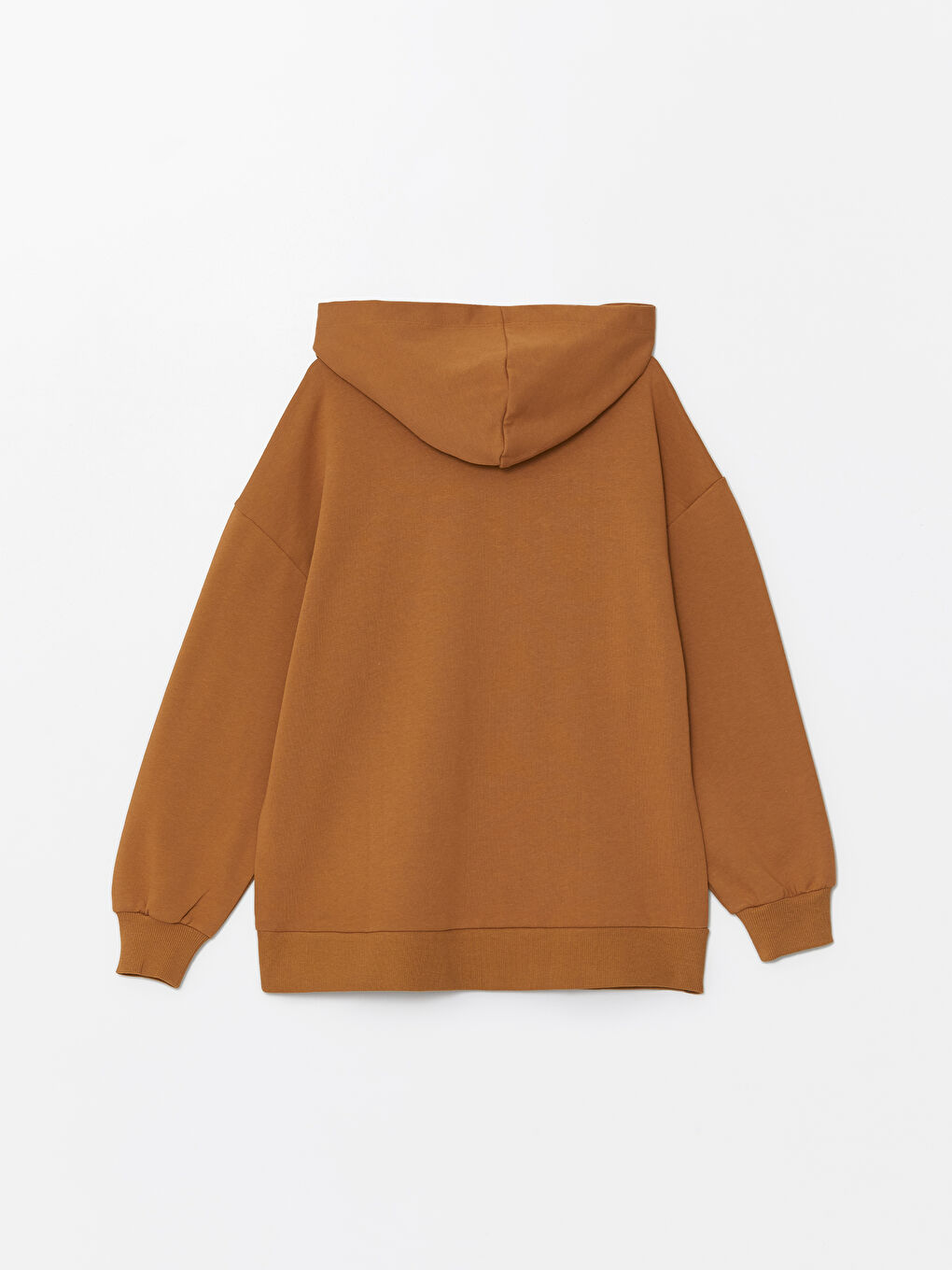 LCW ECO Devetüyü Oversize Kadın Kalın Hoodie - 5