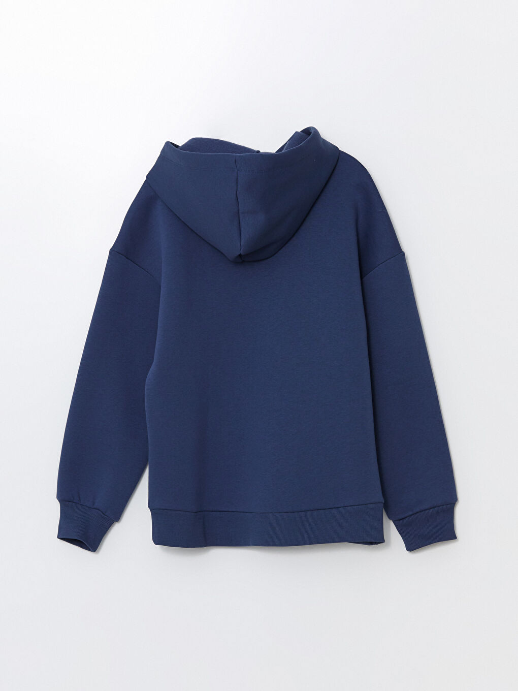 LCW ECO Koyu Lacivert Oversize Kadın Hoodie - 6