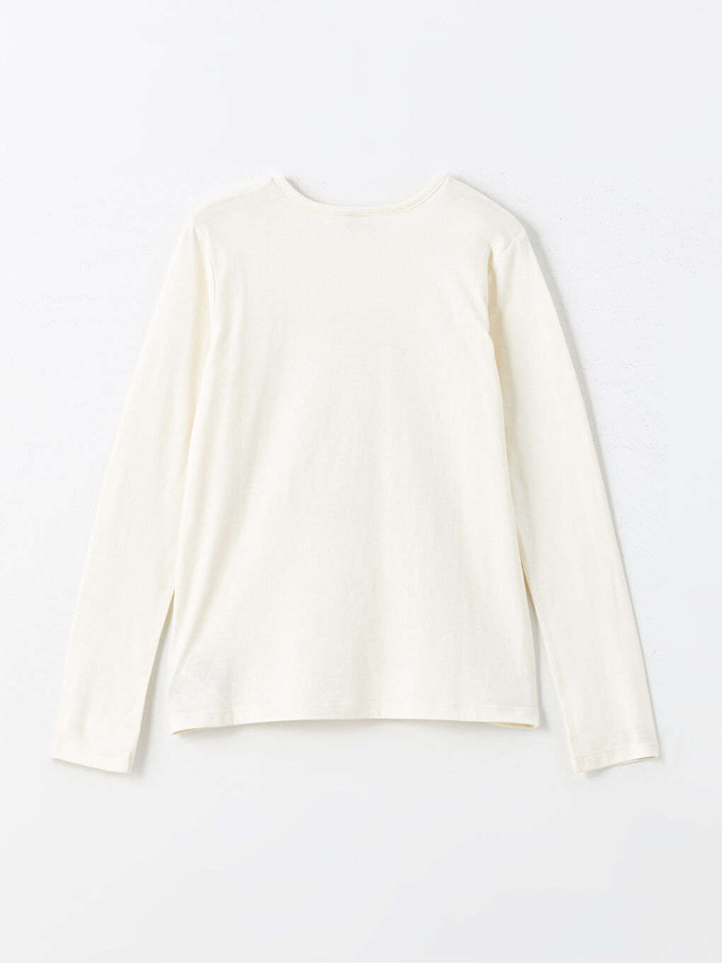 T-shirt pour Filles à Col Rond-1