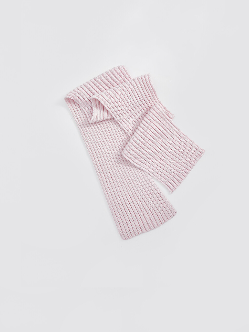 Pembe Basic Kız Çocuk Atkı