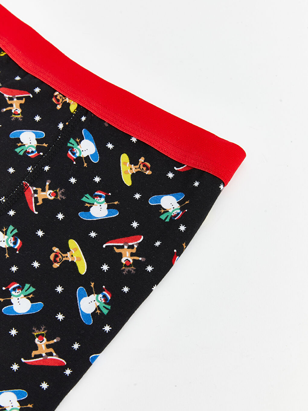 Siyah Baskılı Erkek Çocuk Boxer-1