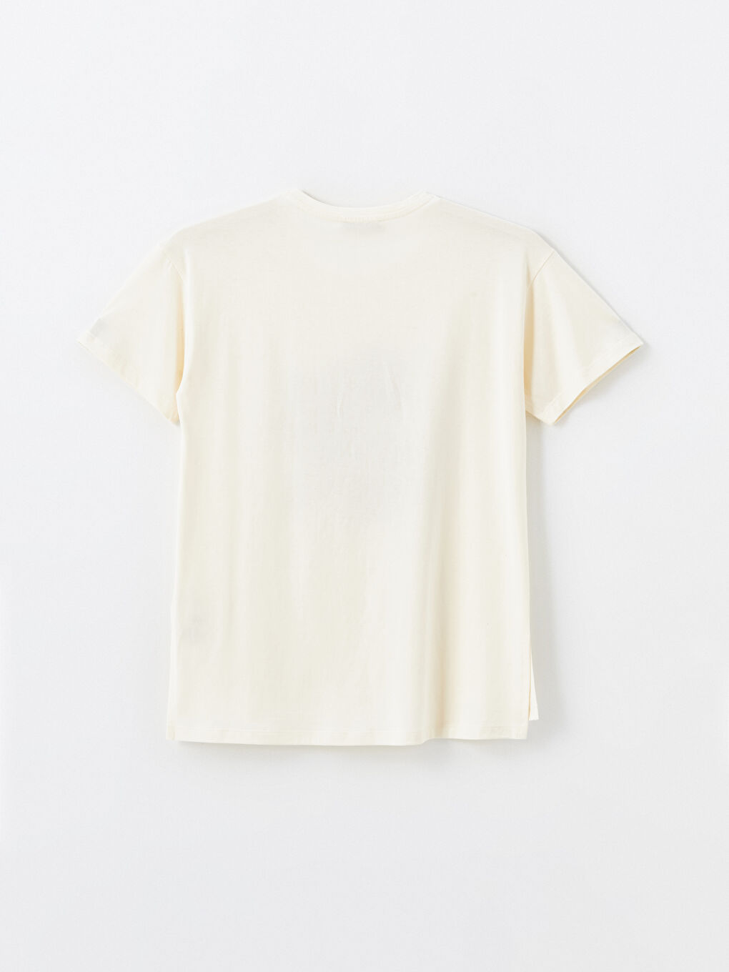 تيشيرت مطبوع بياقة دائرية للسيدات-5