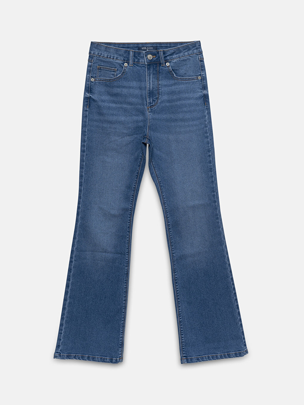 LCW Jeans High Waist Mars Flare Women's Jeans -W4EV52Z8-507