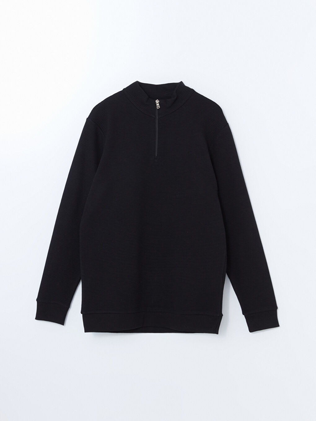 Funnel Neck Men's Sweatshirt-4