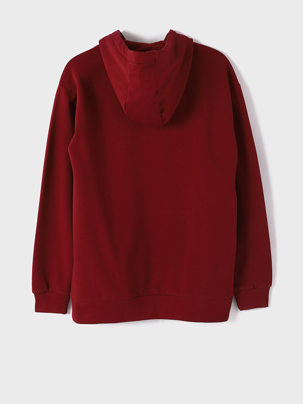 هودي مطبوع كم طويل للرجال-3