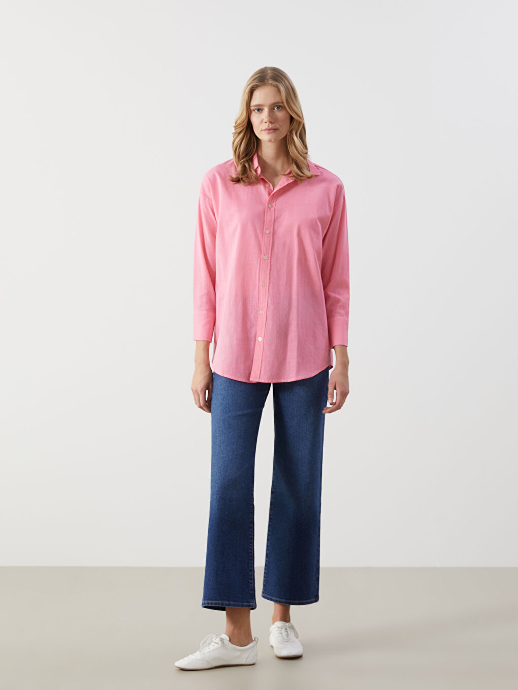 Oversize Women's Shirt Tunic-1