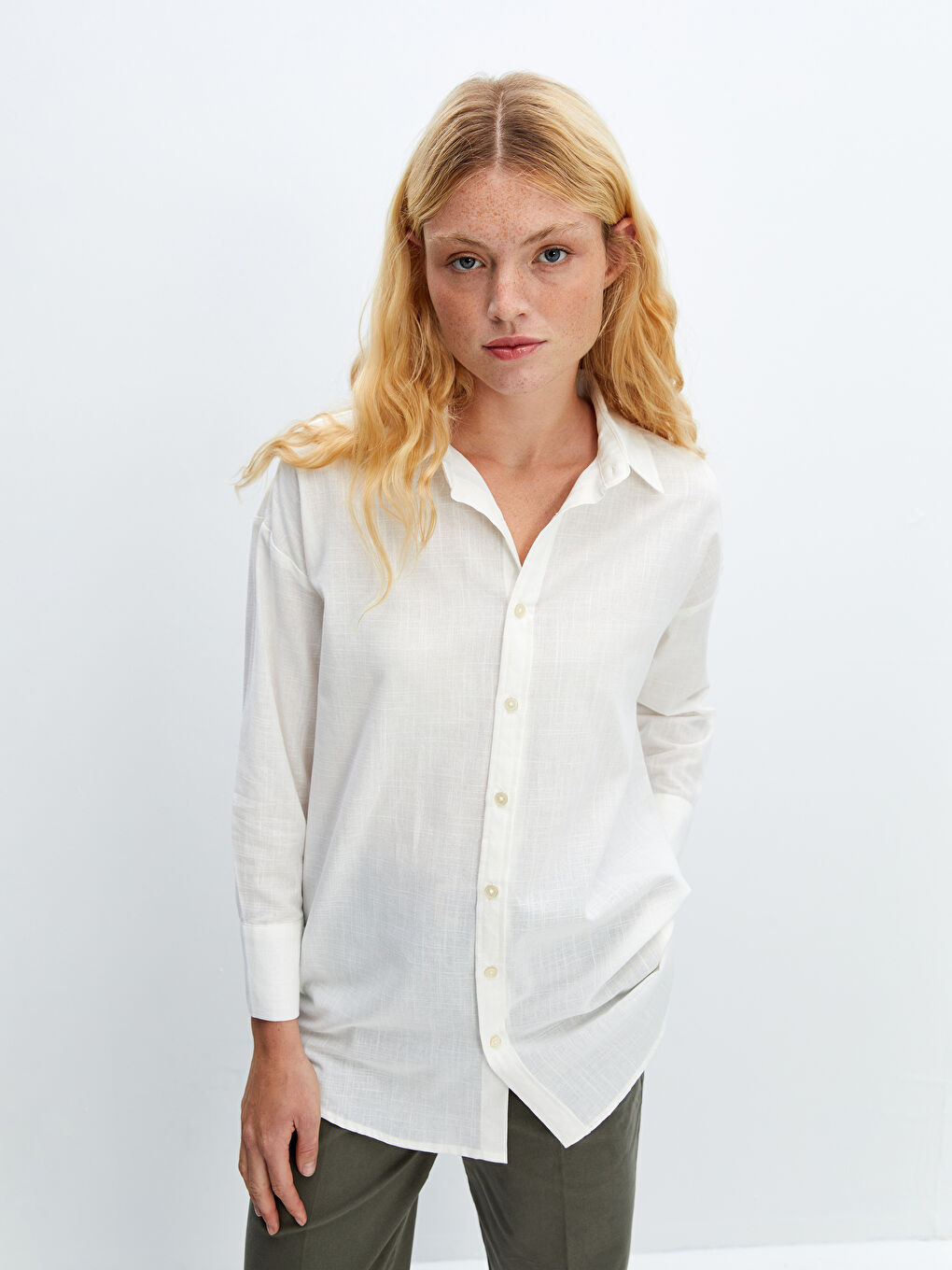 Oversize Women's Shirt Tunic