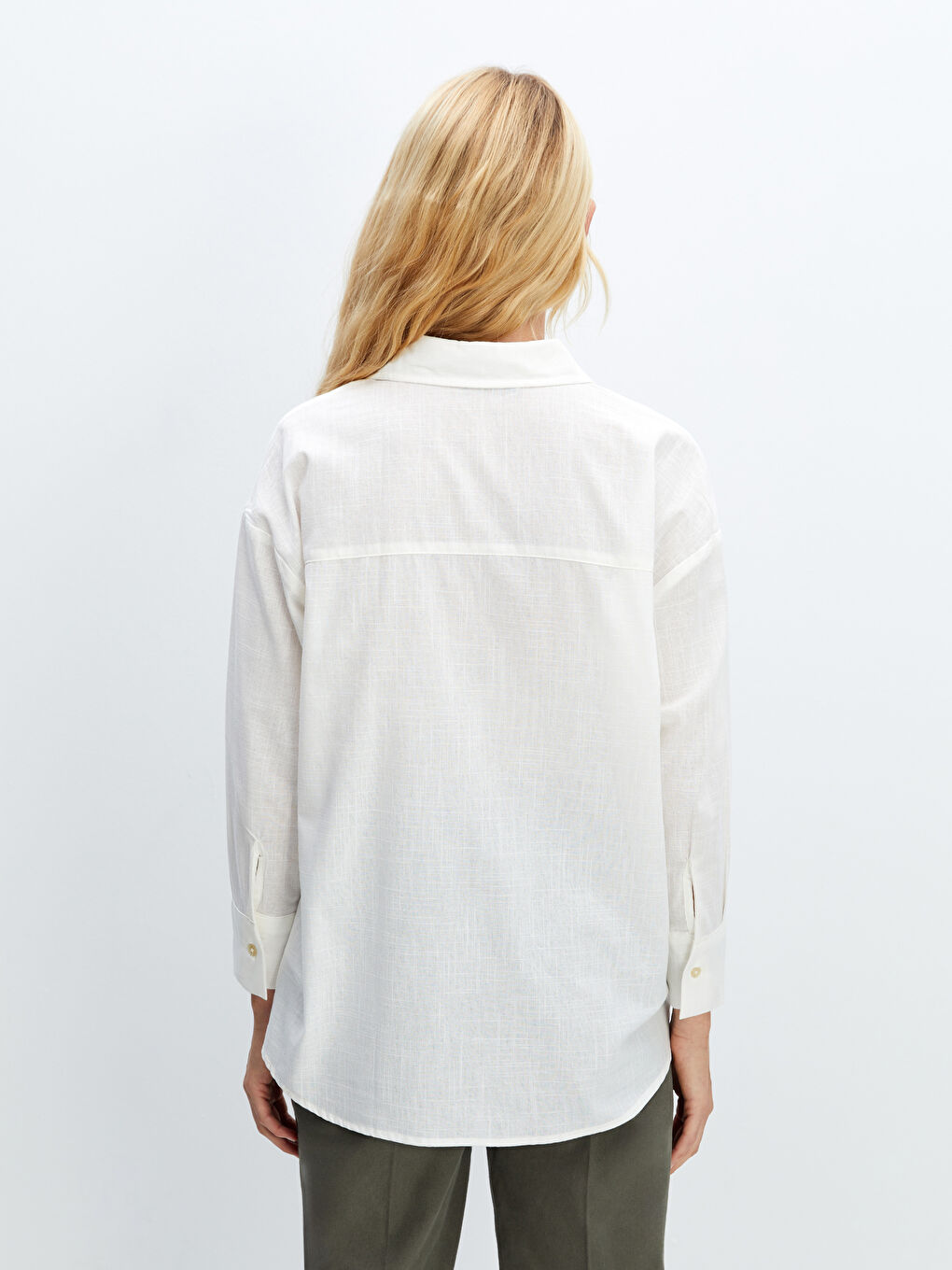 Oversize Women's Shirt Tunic-3