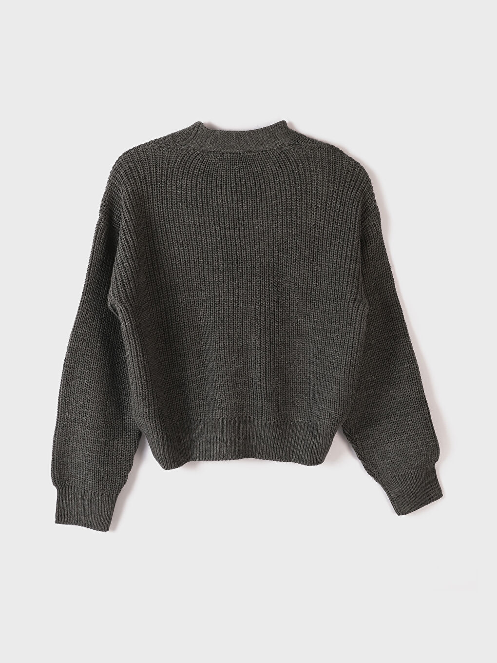 Women's Plain Knitwear Cardigan-1