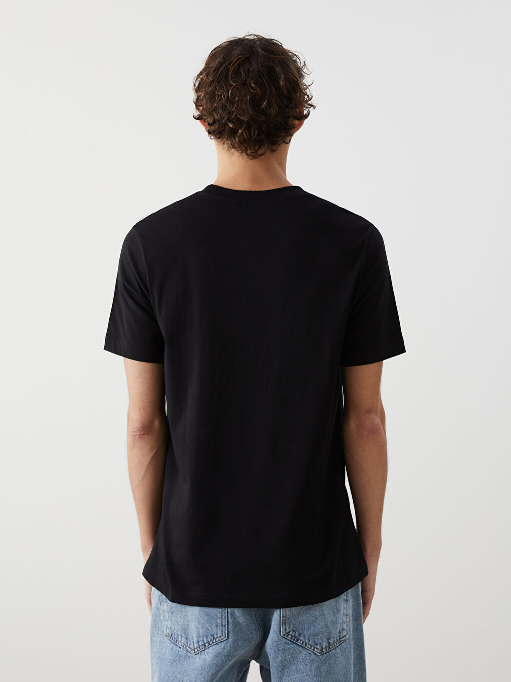 XSIDE T-shirt en Jersey Imprimé Rick et Morty à Manches Courtes et Col Rond pour Hommes -W4FA27Z8-CVL