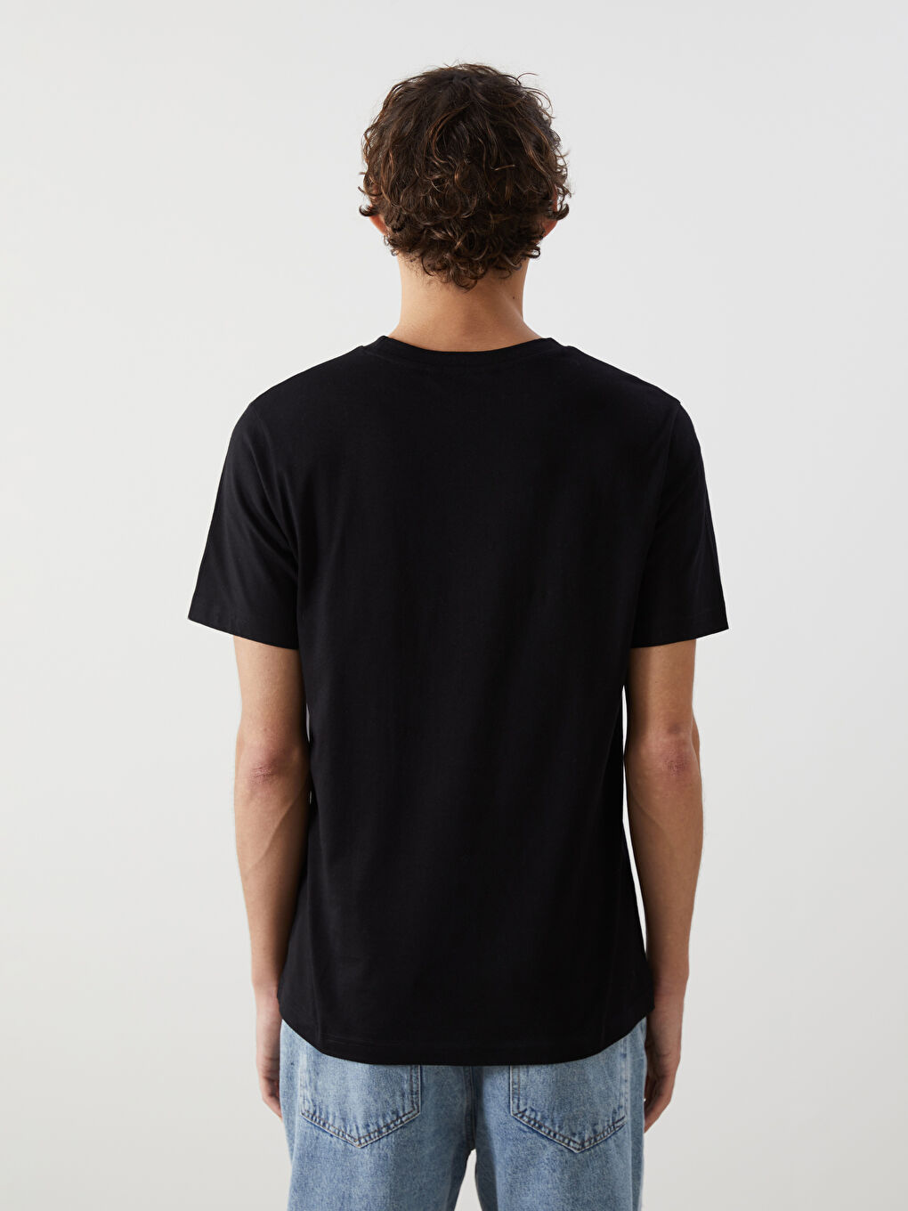 XSIDE T-shirt pour Hommes en Jersey Imprimé Star Wars à Manches Courtes et Col Rond -W4FA36Z8-CVL