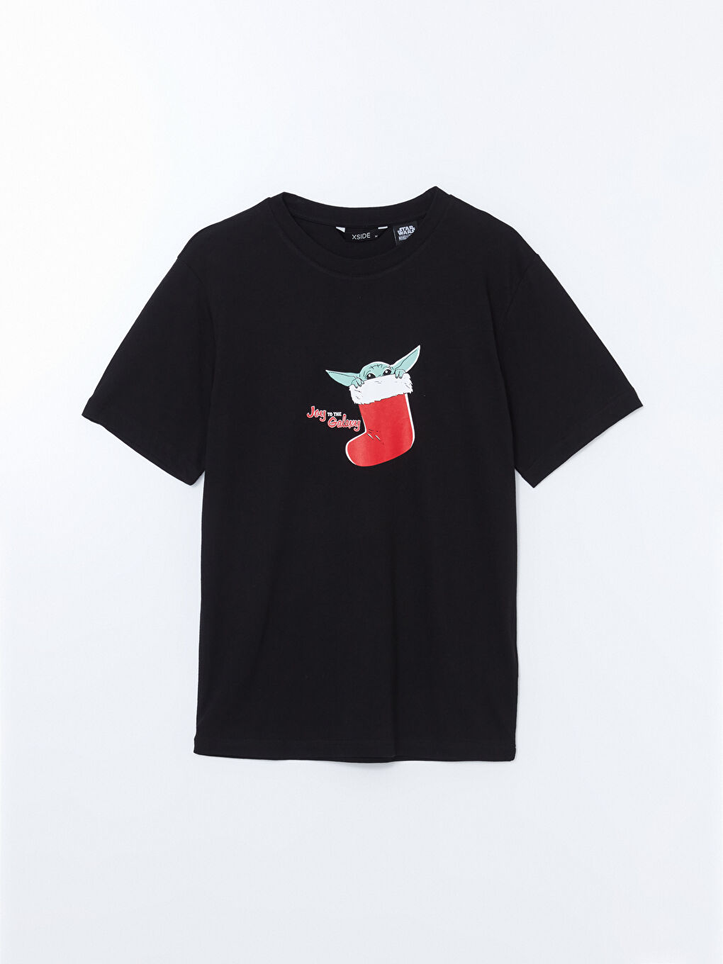 XSIDE T-shirt pour Hommes en Jersey Imprimé Star Wars à Manches Courtes et Col Rond -W4FA36Z8-CVL