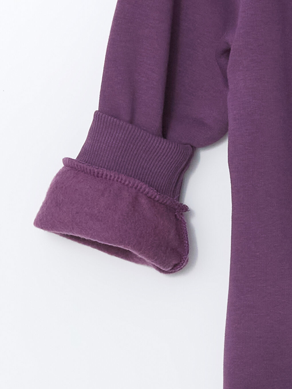 Crew Neck Girl's Thick Sweatshirt-1