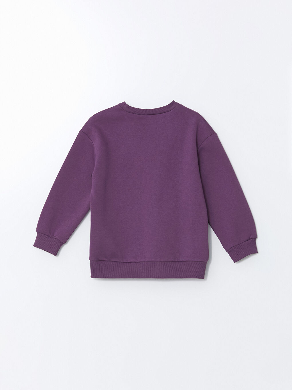 Crew Neck Girl's Thick Sweatshirt-2