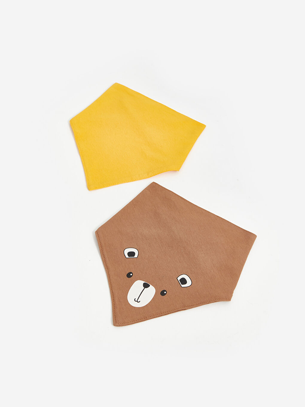 Lot de 2 Bavoirs pour Garçons Imprimés Animaux-1