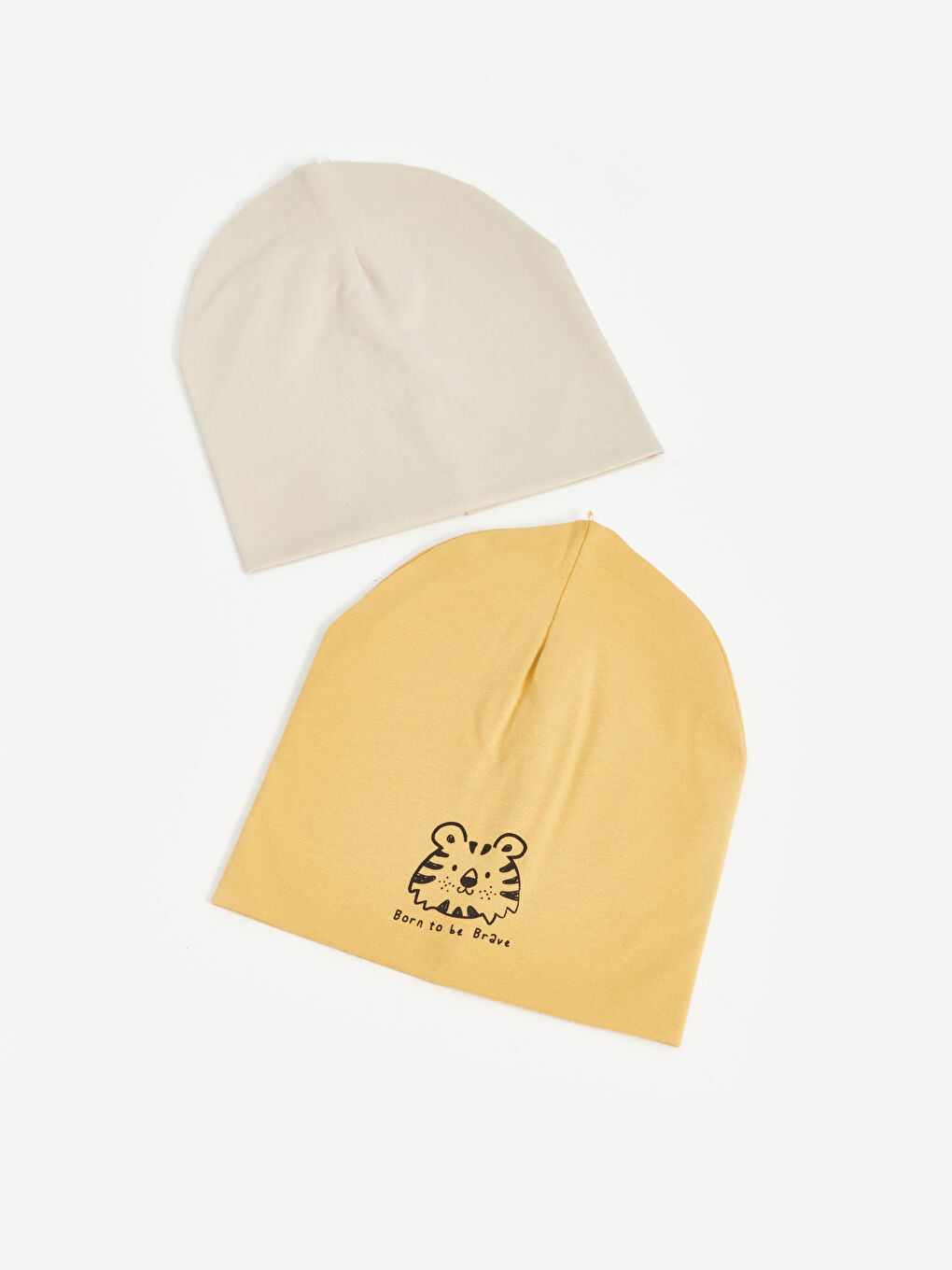 Printed Baby Girl Beanie 2 Pieces -W4FB33Z1-G4Y