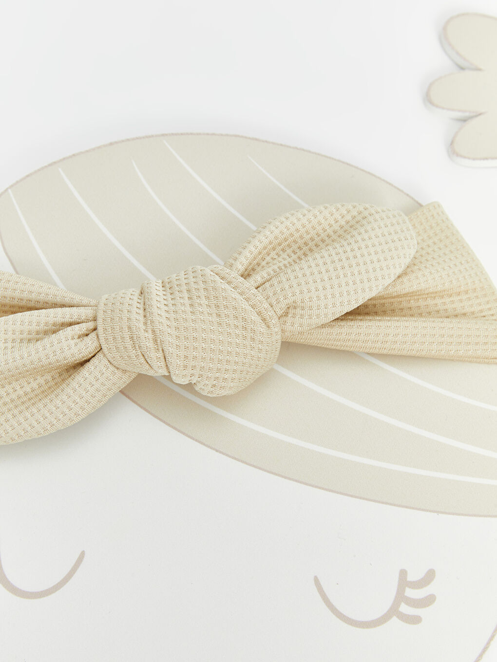 Osnovna Traka za kosu s Mašnom za Bebe djevojčice, 3-pakiranja-3