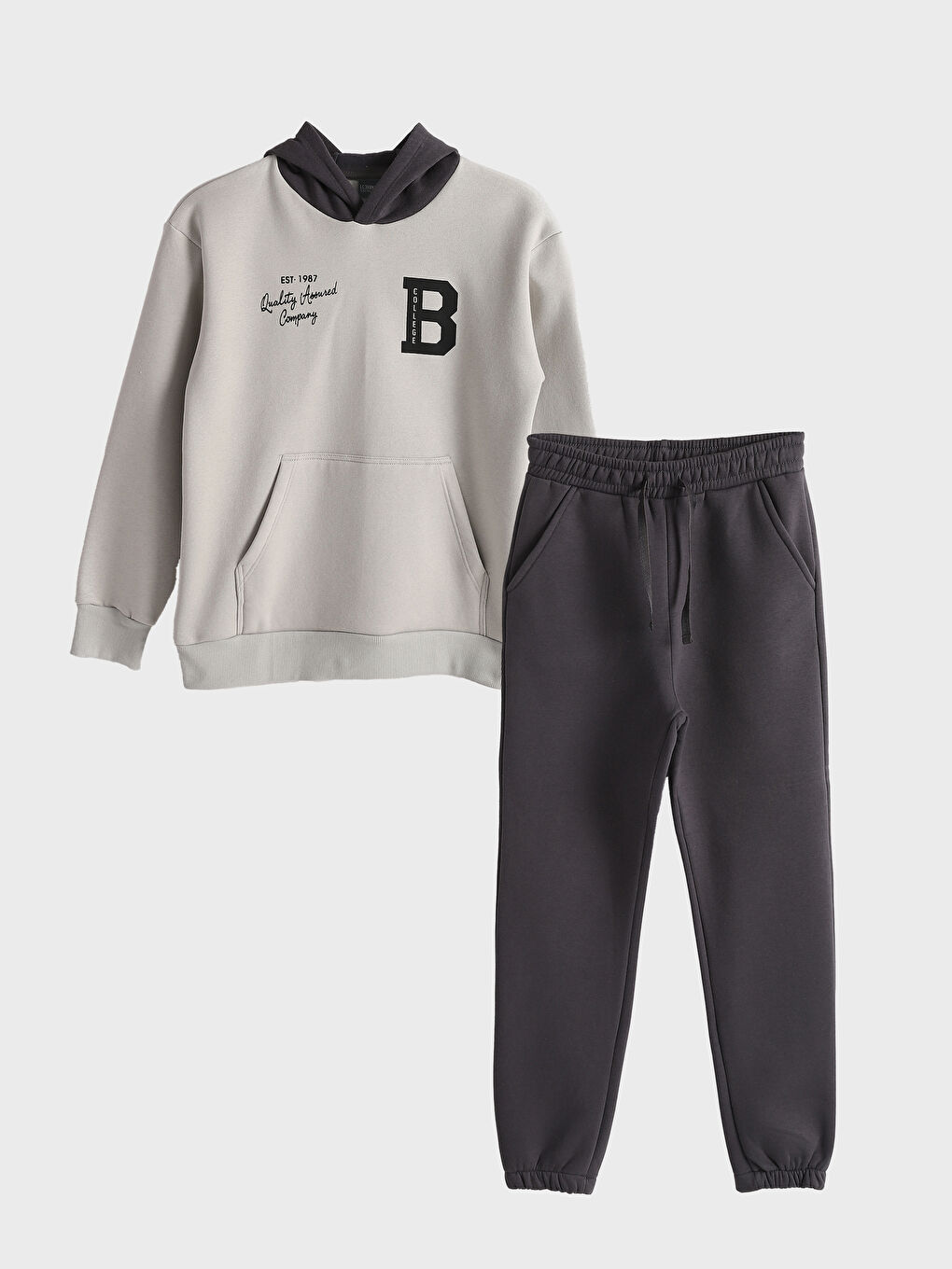 Hooded Boys' Tracksuit Set -W4FC23Z4-KXV