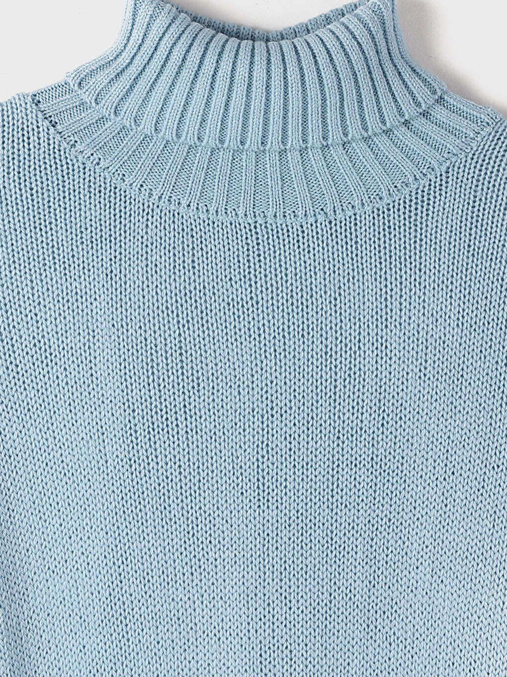 Turtleneck Oversize Women's Knitwear Dress-6