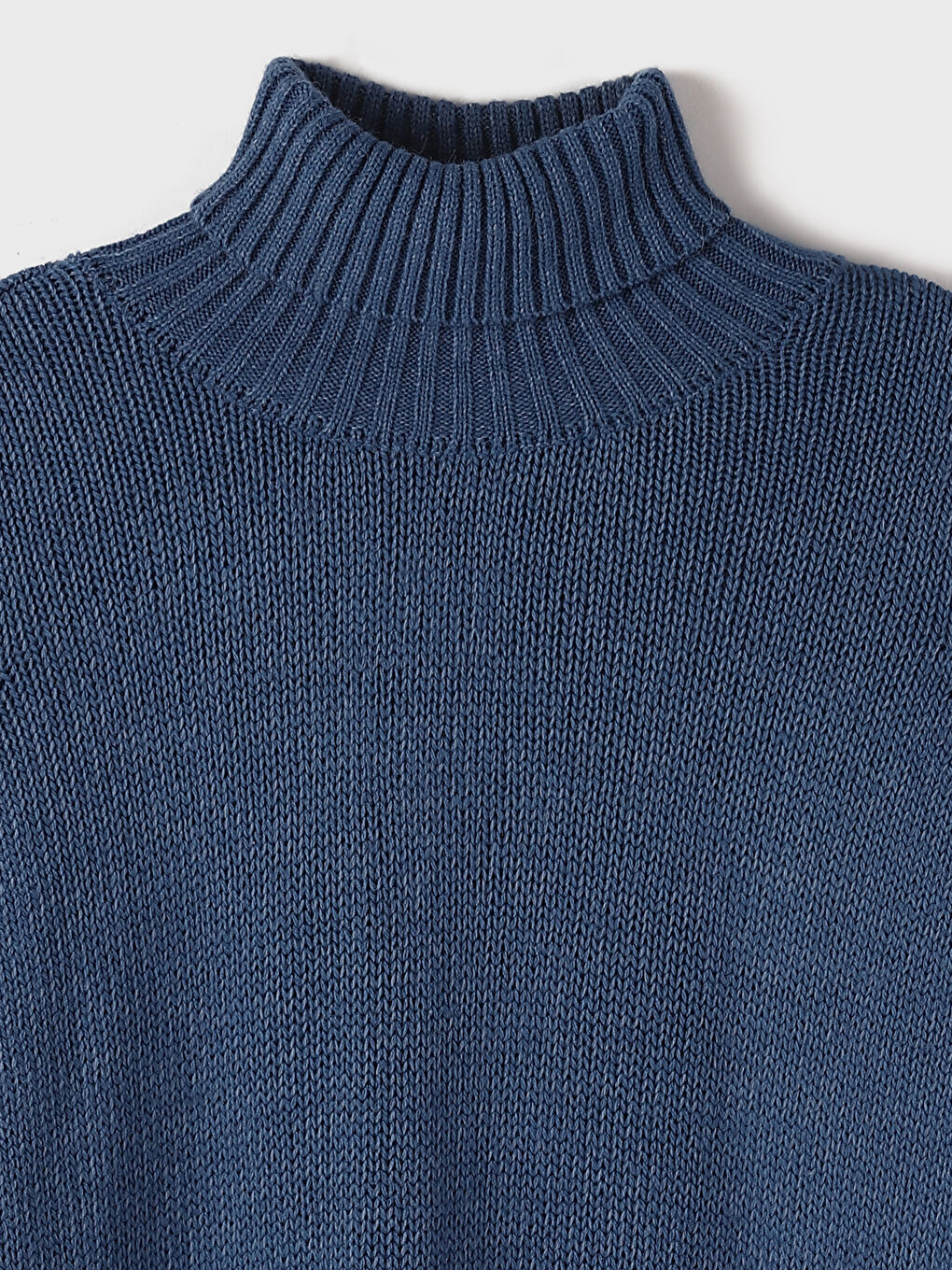 Robe en Tricot Oversize pour Femmes à Col Roulé-6