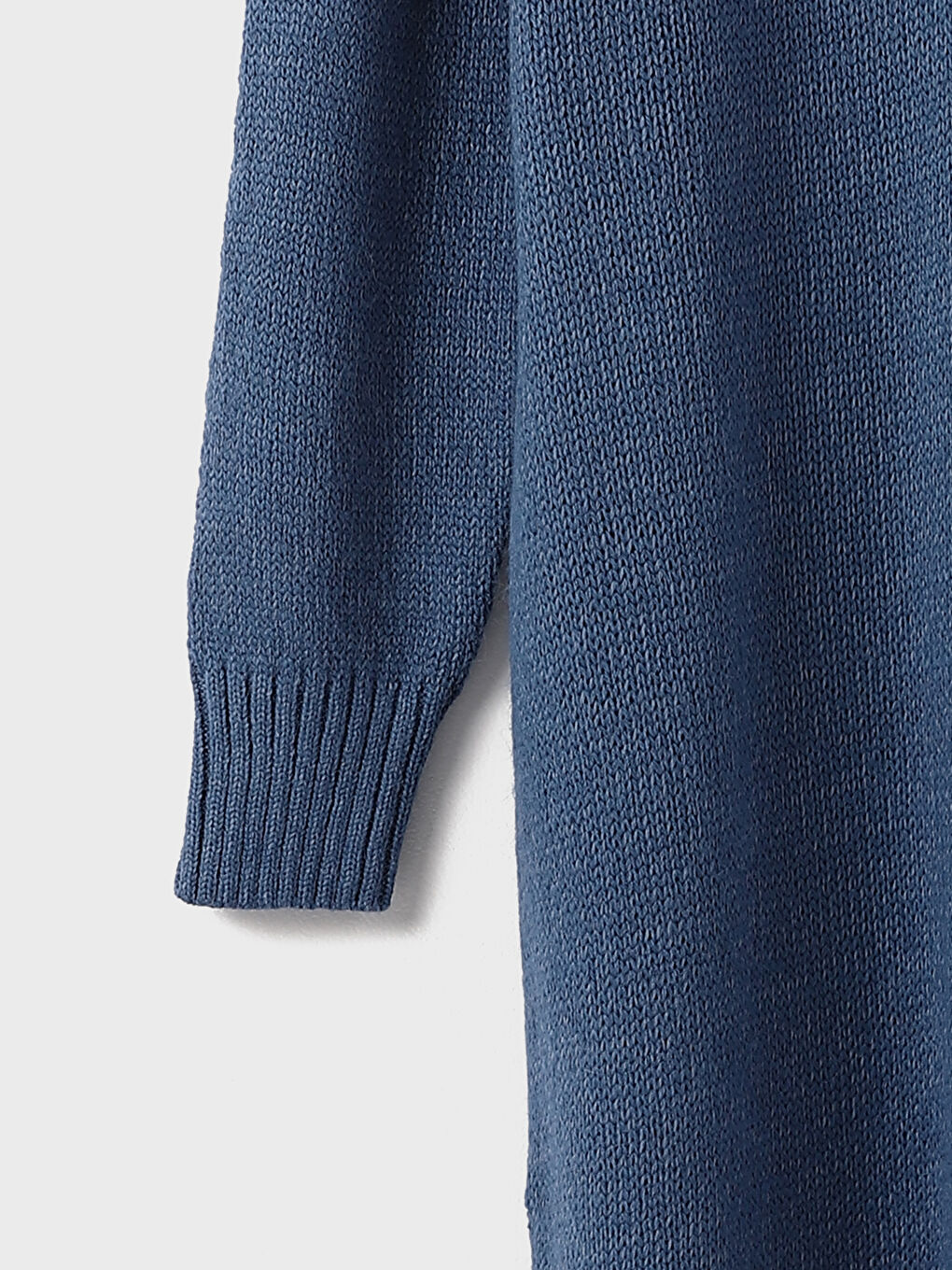 Robe en Tricot Oversize pour Femmes à Col Roulé-7