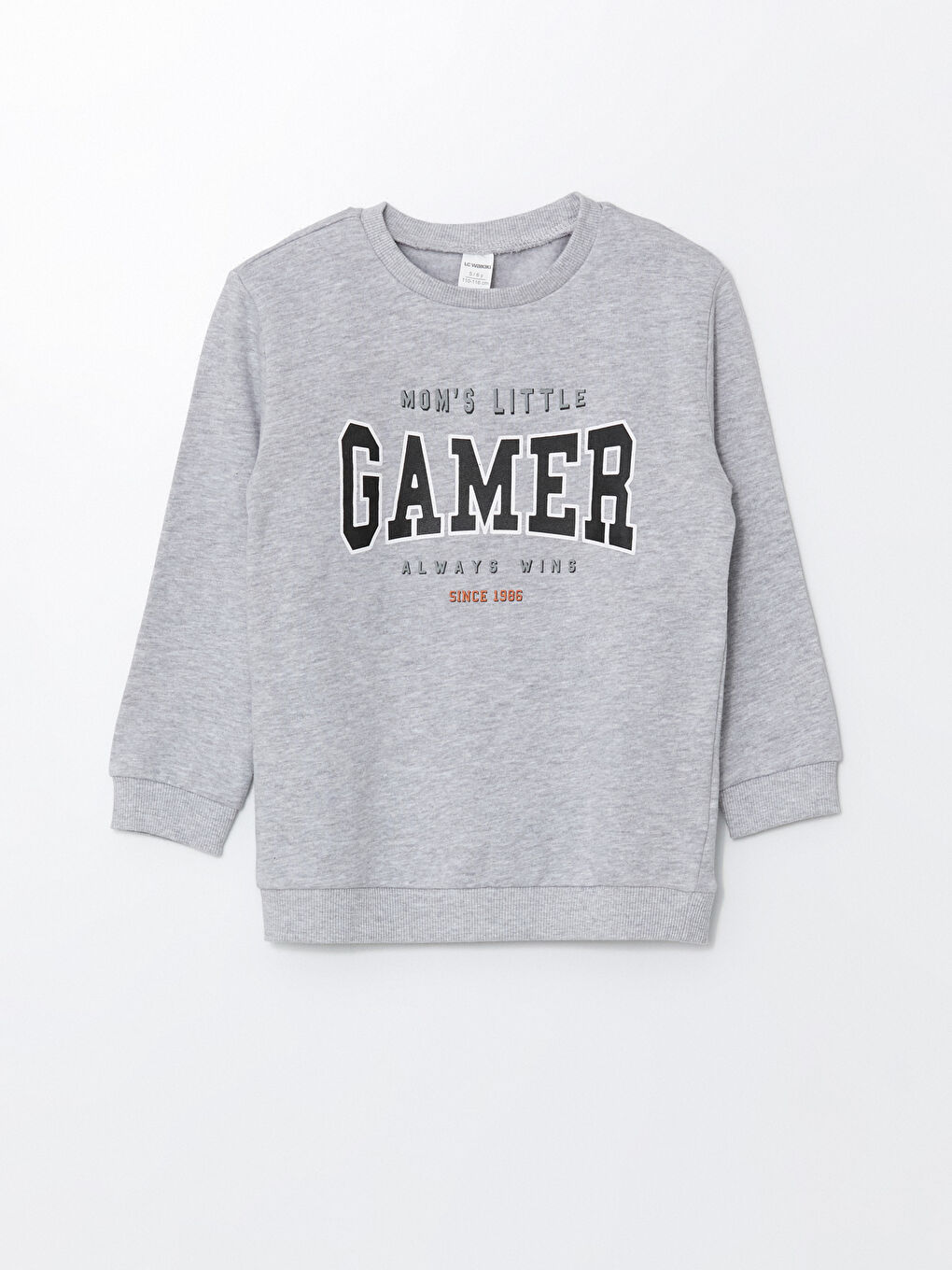 LCW Kids Ensemble Sweat-Shirt Col Rond et Pantalon de Survêtement Bébé Garçon, Lot de 2 -W4FC37Z1-D5P
