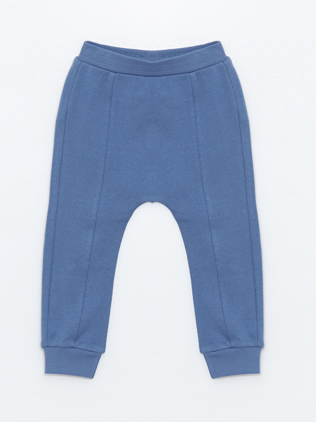 Mavi Beli Lastikli Basic Erkek Bebek Pantolon